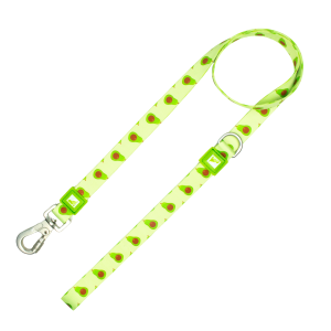 20mm Patterned Dog Leash Avocado