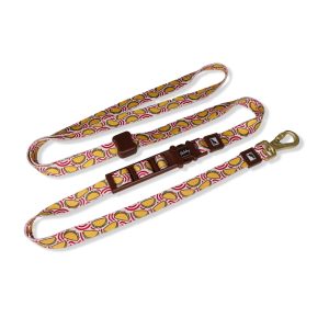 20mm Patterned Hands Free Dog Leash Taco