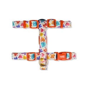 20mm Patterned Harness Cute Dog