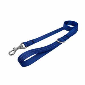 20mm Reflective Dog Leash Dark Blue