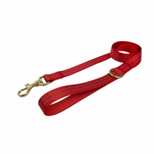 20mm Reflective Dog Leash Red