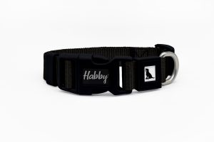 Black Dog Collar with Certificated