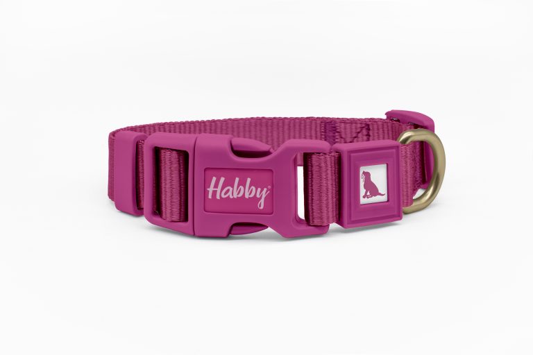 Polyproblene Dog Collar Pink