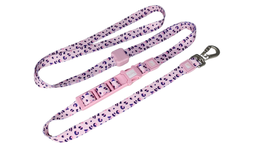 Patterned Hands Free Dog Leash