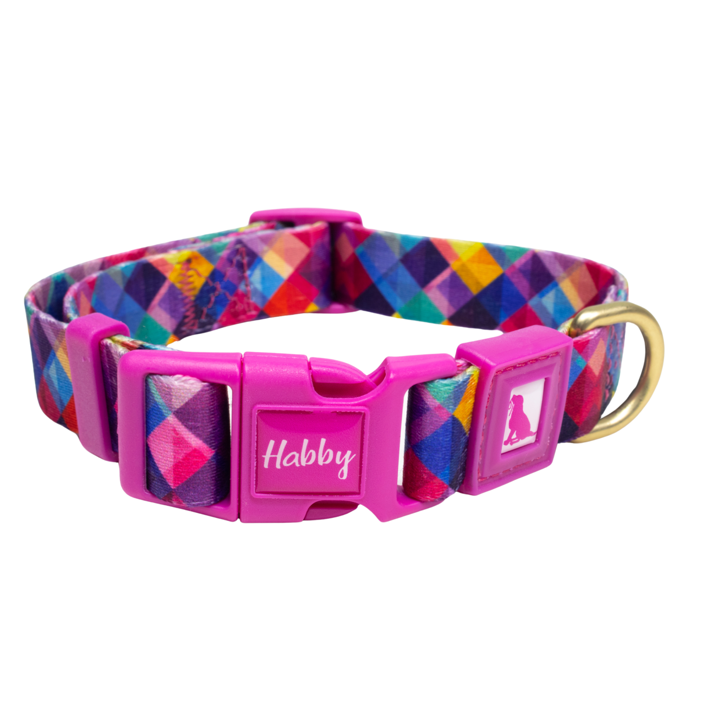 20mm Patterned Dog Collar Liza