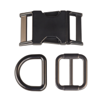 Metal Accessories Set Black